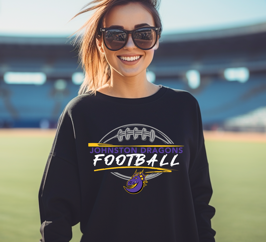 Johnston Dragons Football Sweatshirt