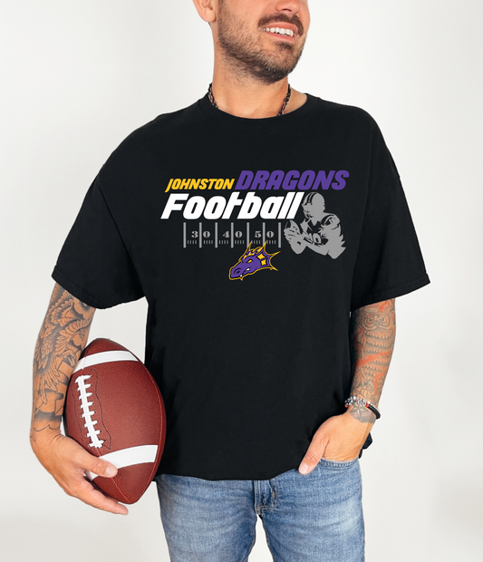 Johnston Dragons Football Line T-shirt