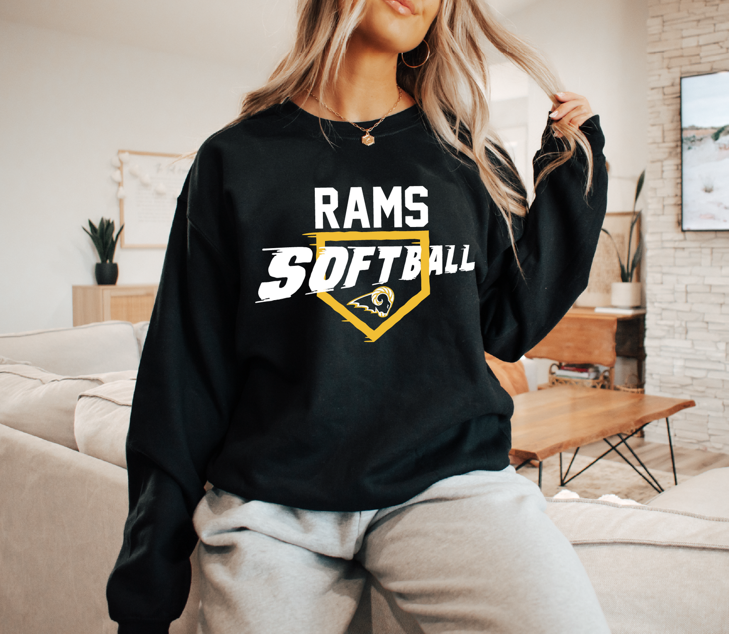 SEP Rams Softball Slam Sweatshirt