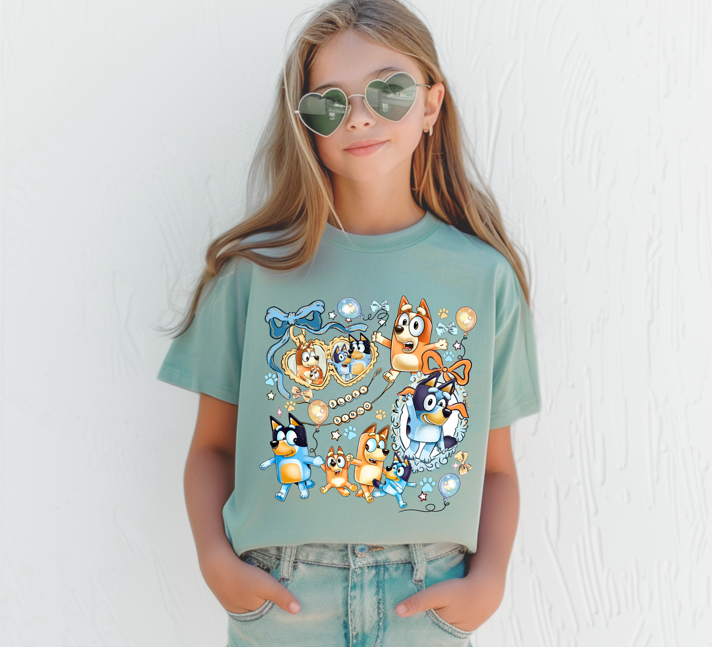 Bluey Locket T-shirt