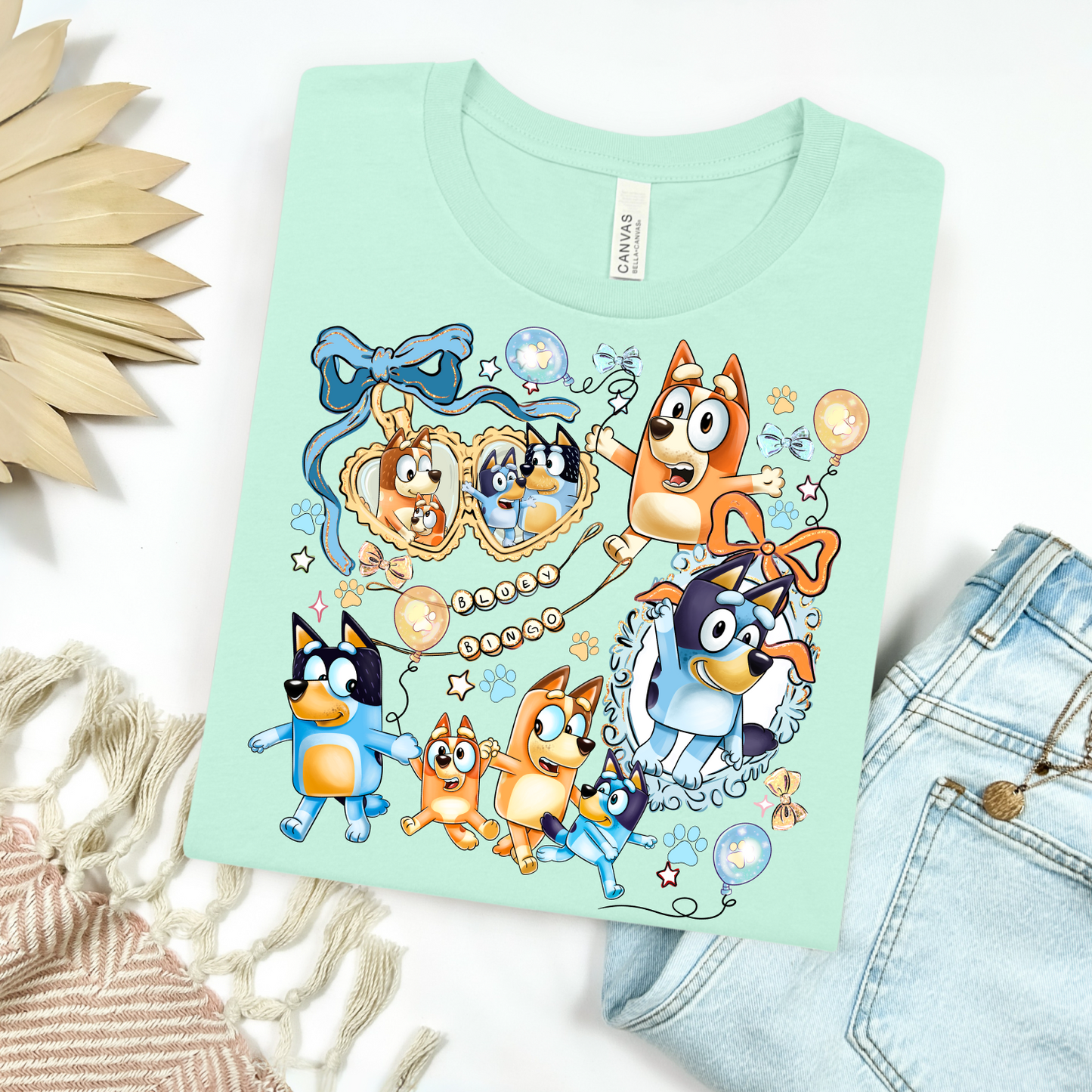 Bluey Locket T-shirt