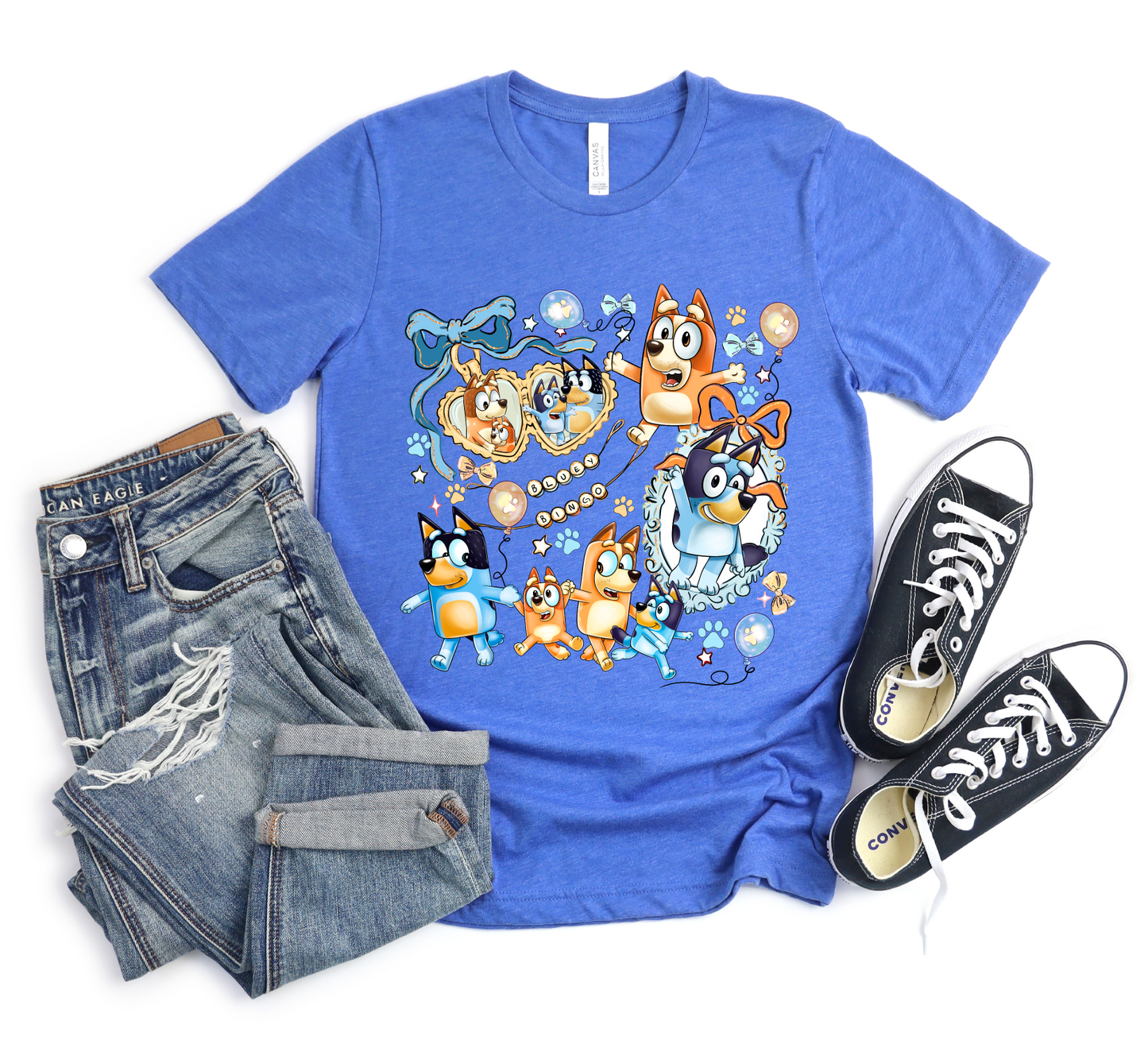 Bluey Locket T-shirt