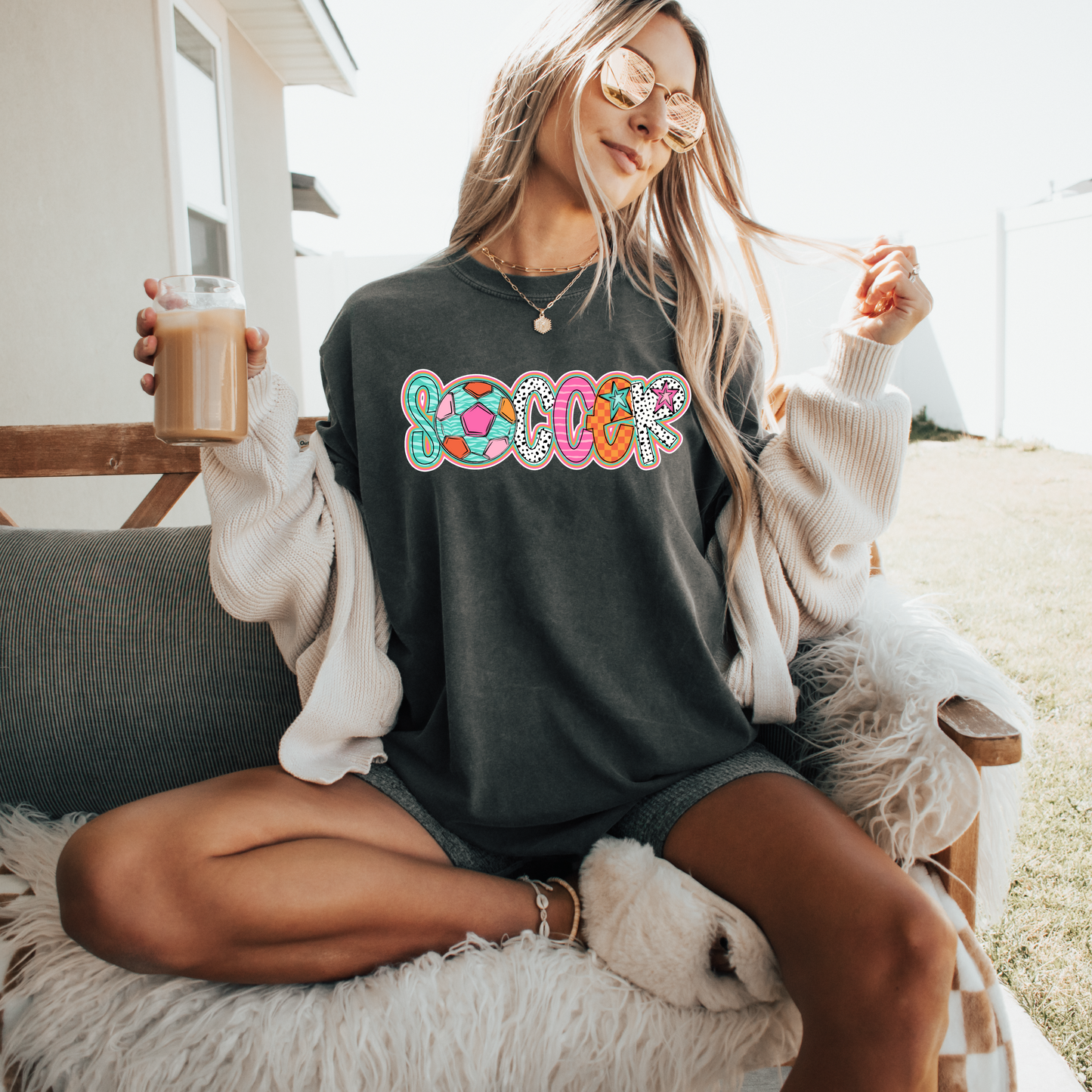 Bright Soccer T-shirt