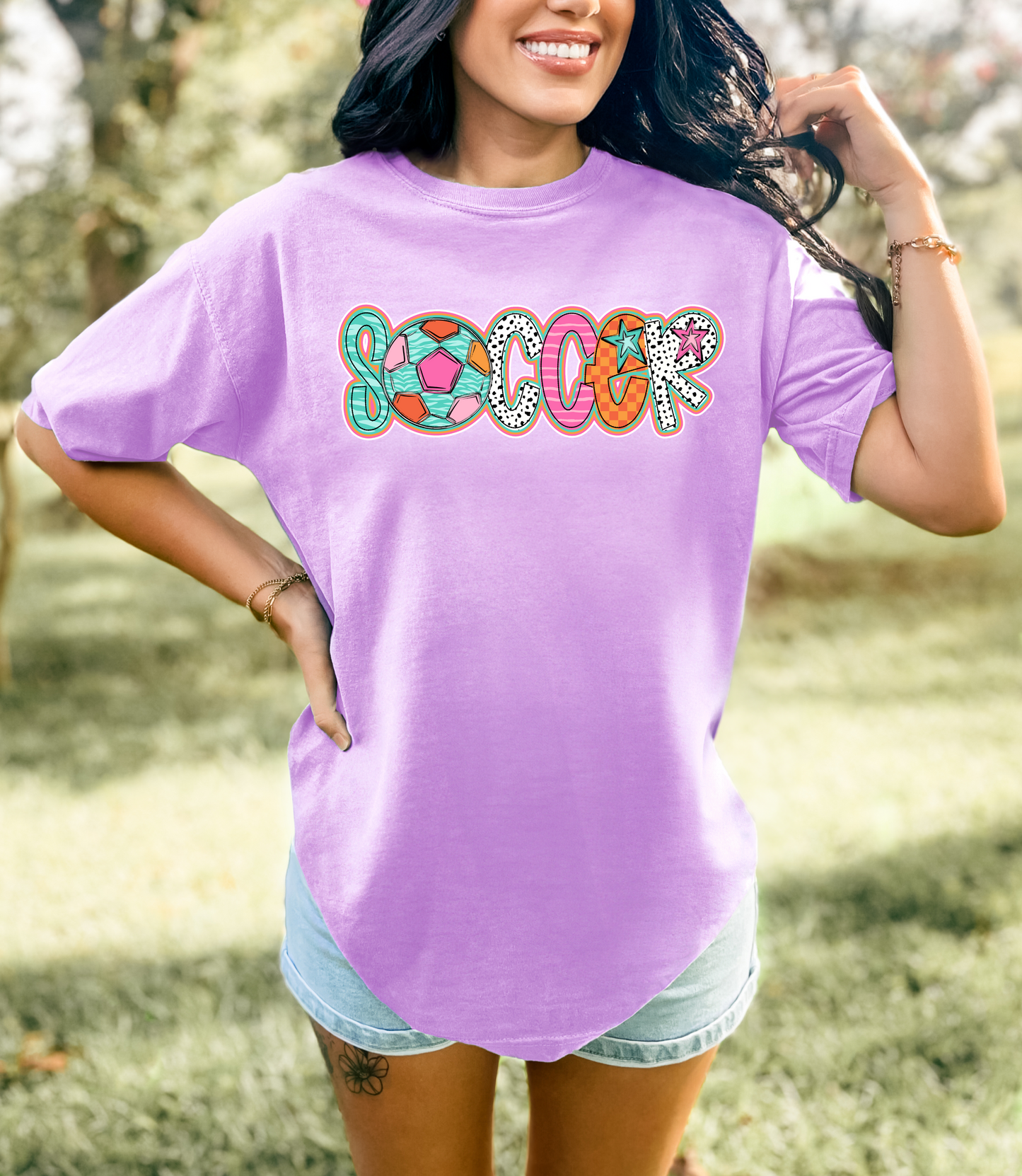 Bright Soccer T-shirt