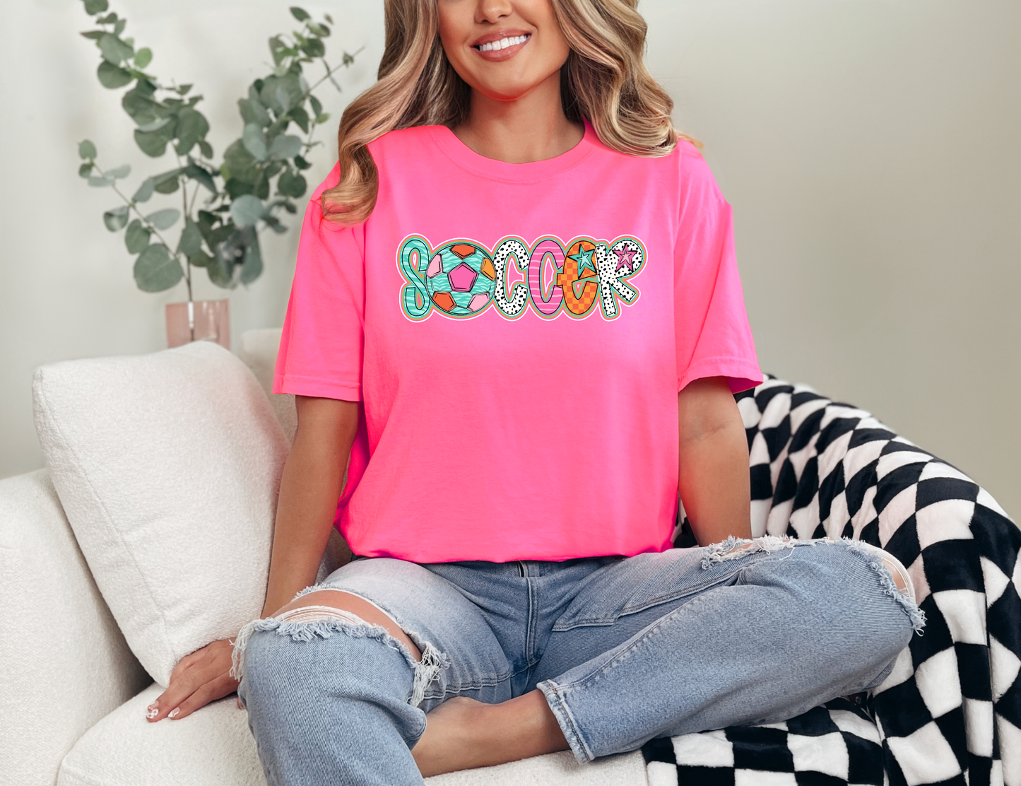 Bright Soccer T-shirt