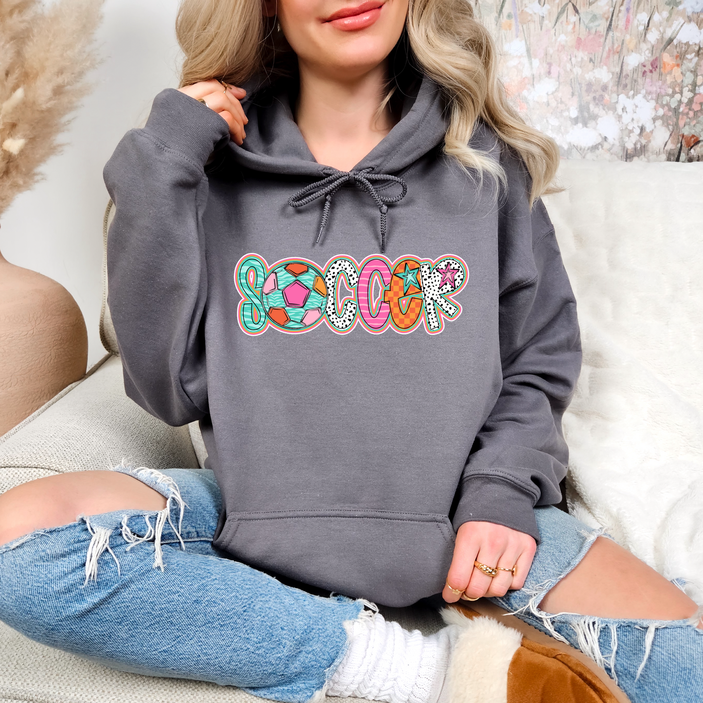 Bright Soccer Sweatshirt