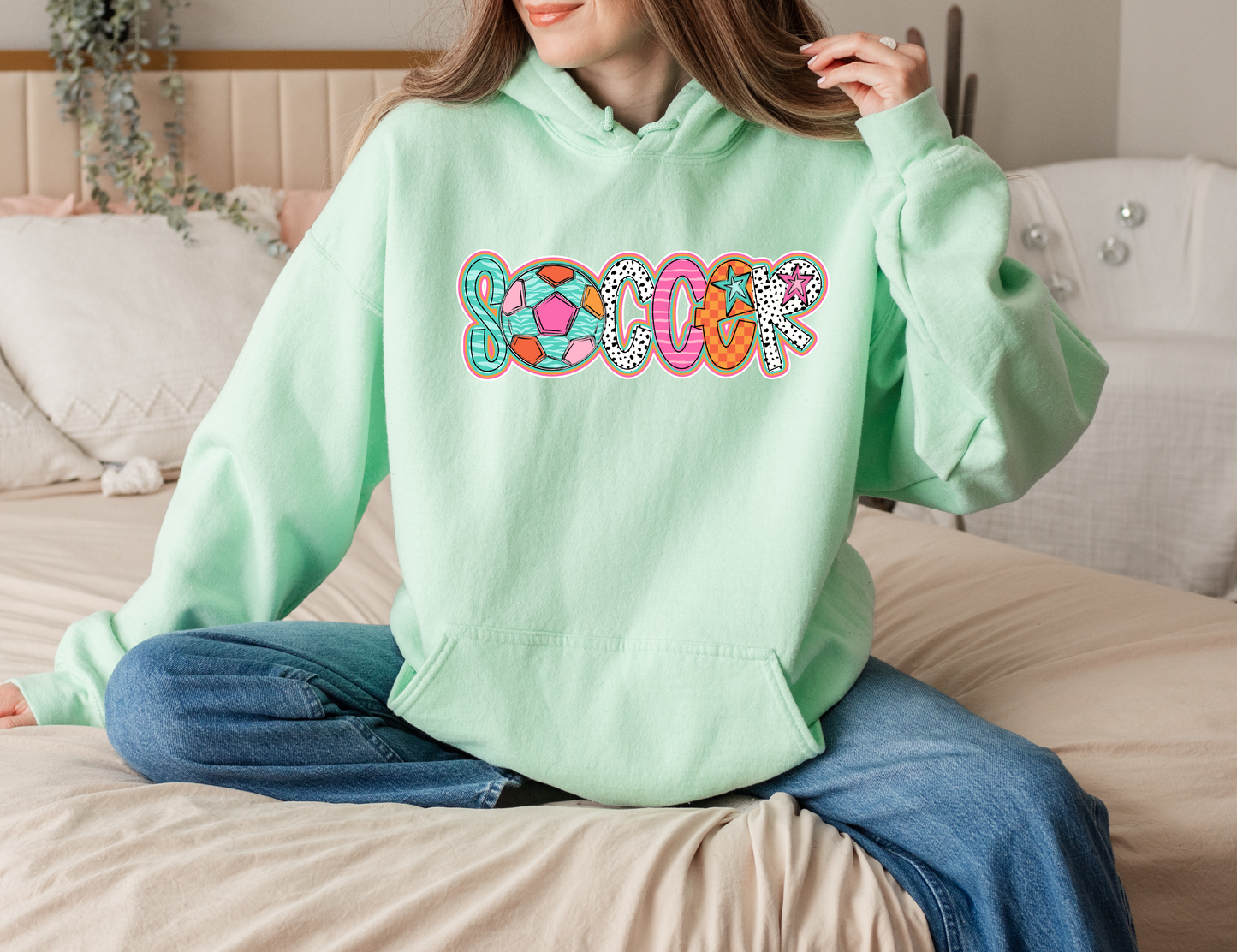 Bright Soccer Sweatshirt
