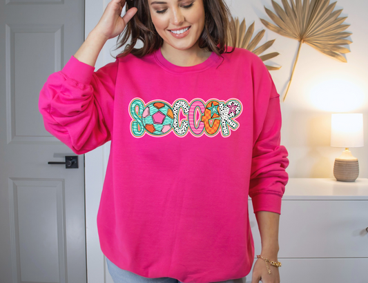 Bright Soccer Sweatshirt