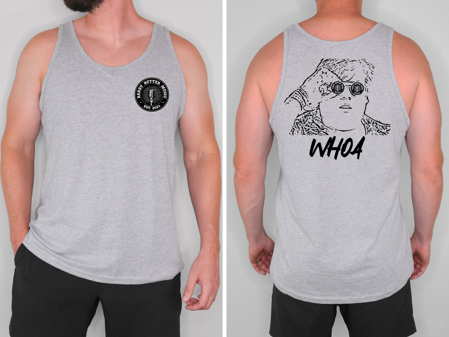 Whoa! Barry Rutter Music Unisex Tank