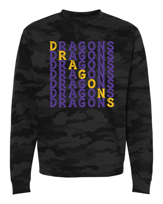 Dragons Camo Sweatshirt