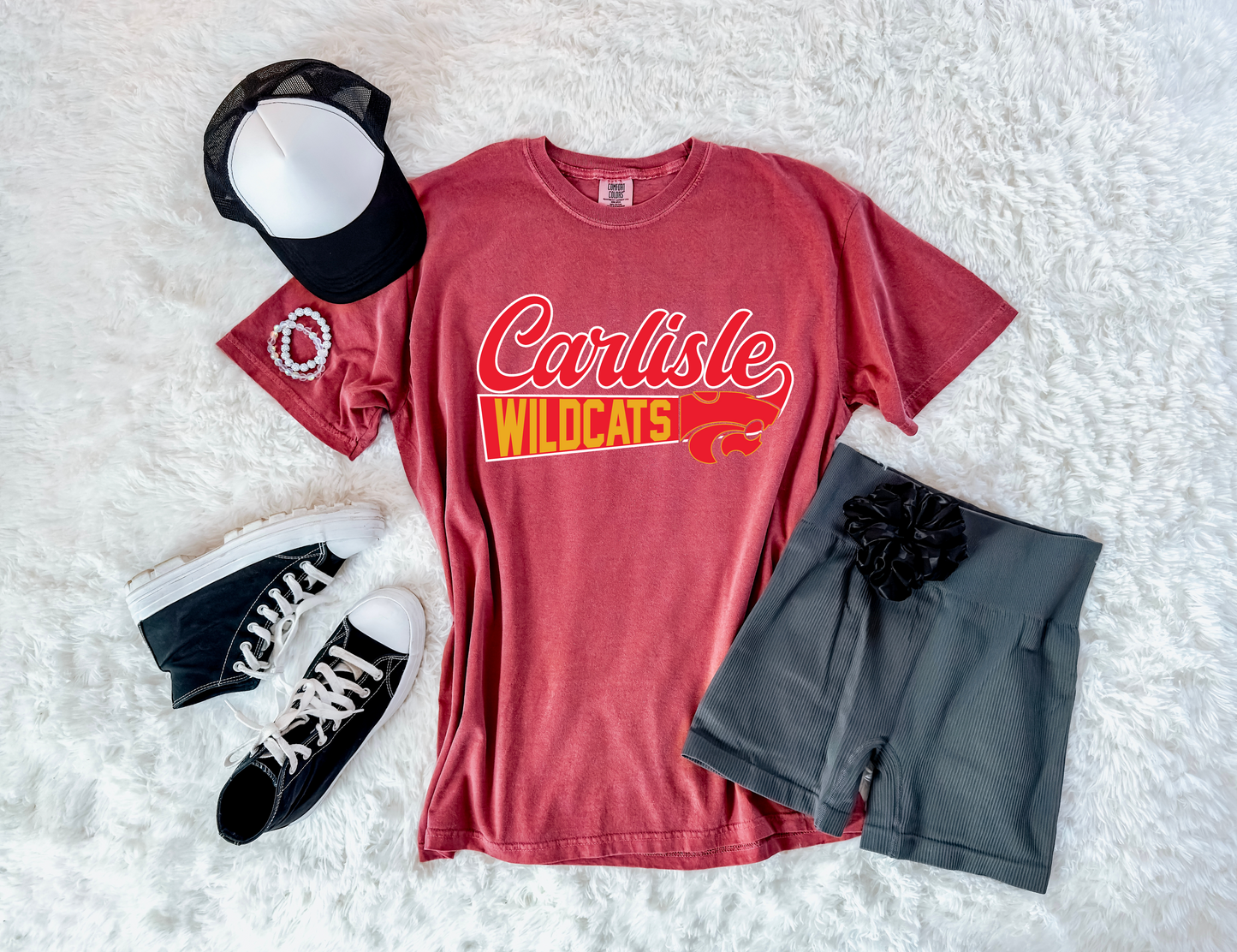 Retro Carlisle Wildcats T-shirt