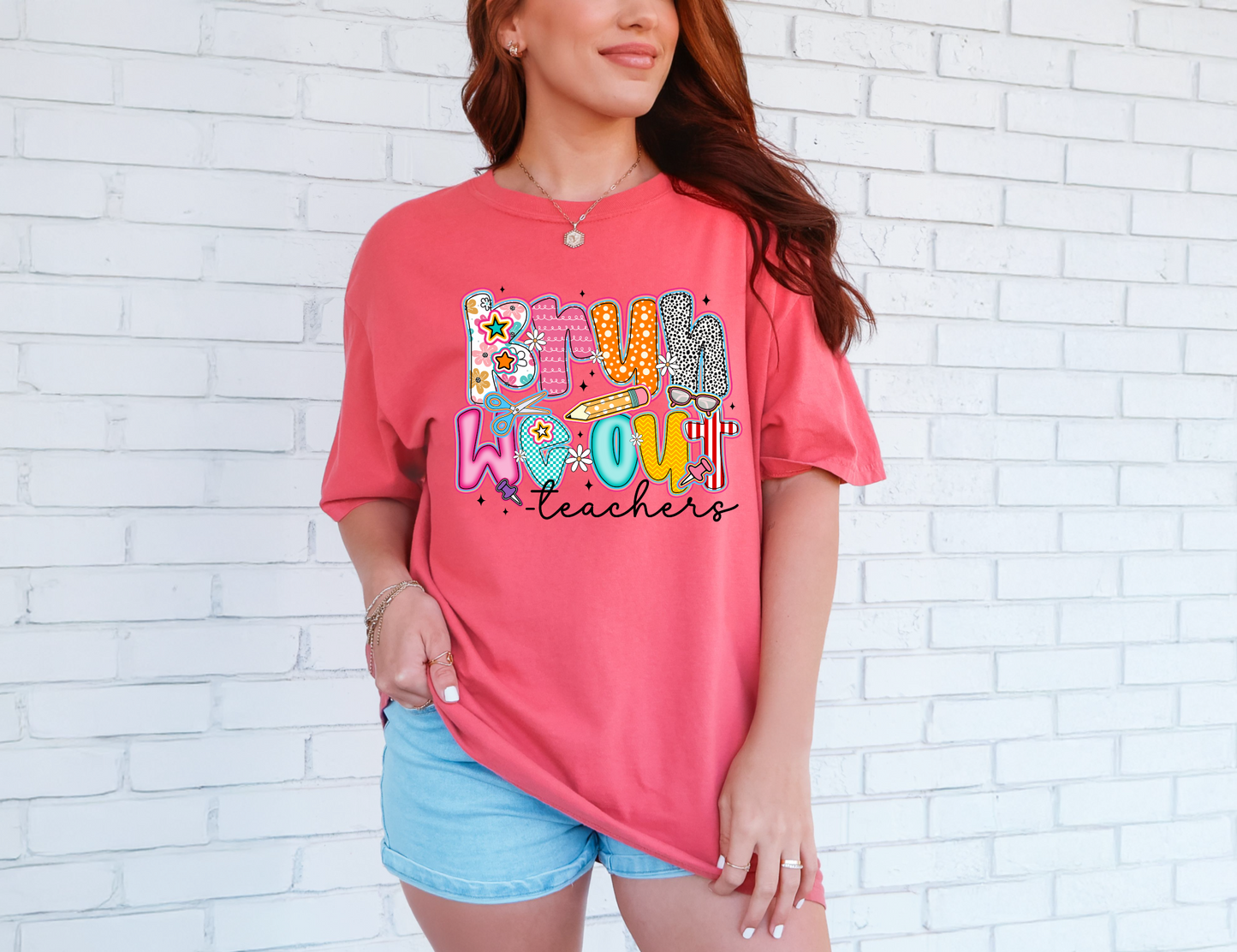 Bruh We Out, Teachers T-shirt