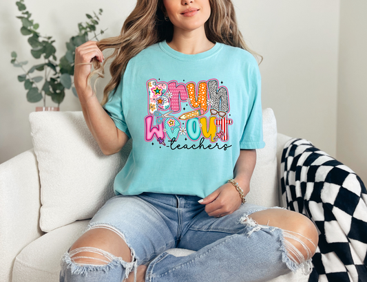 Bruh We Out, Teachers T-shirt