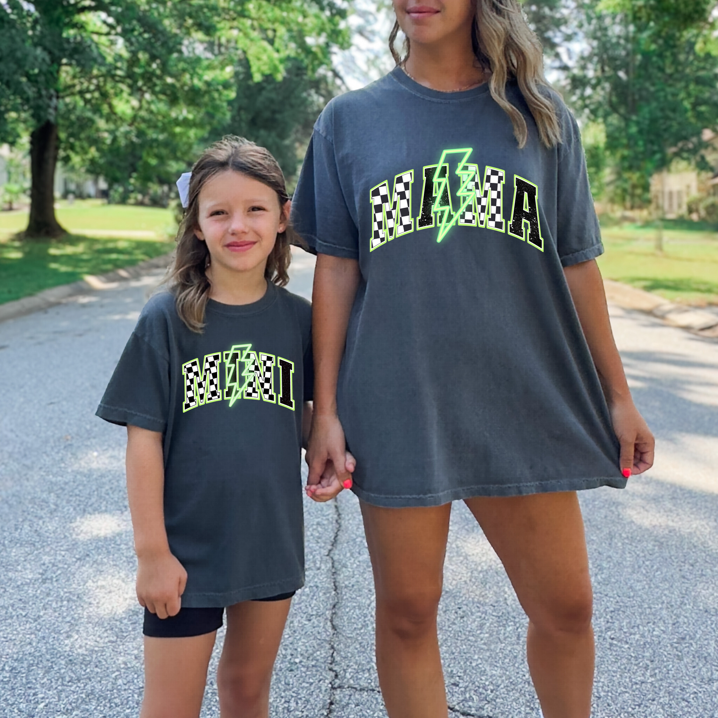 Mama and Mini Bolt T-shirts