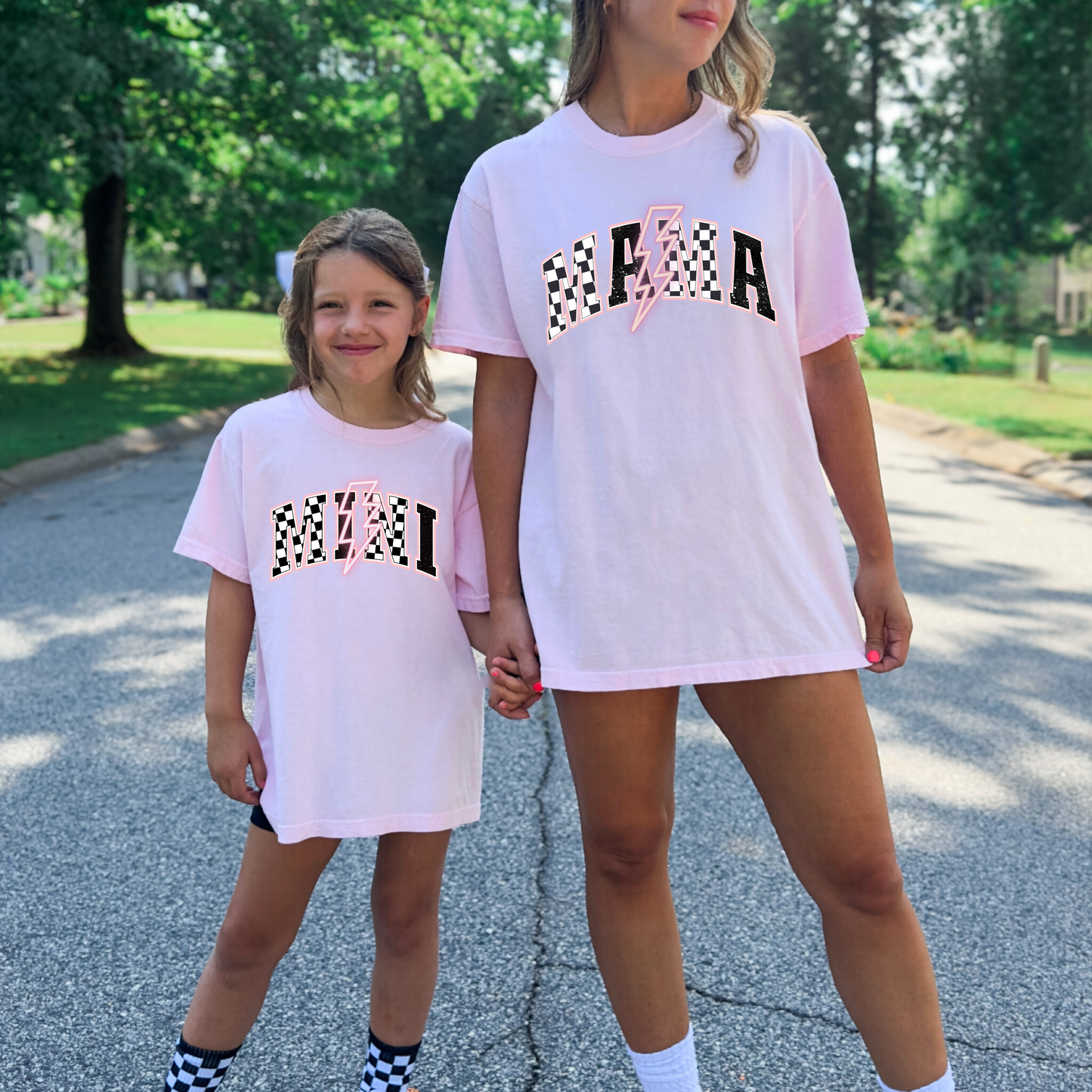 Mama and Mini Bolt T-shirts