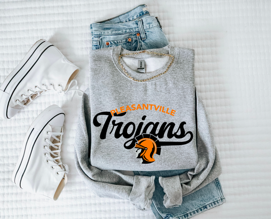 Vintage Pleasantville Trojans Sweatshirt