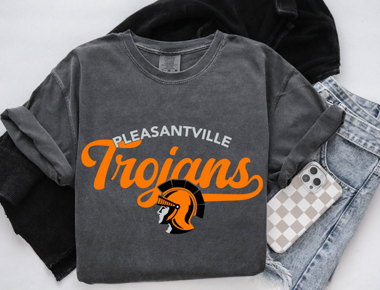Vintage Pleasantville Trojans T-shirt