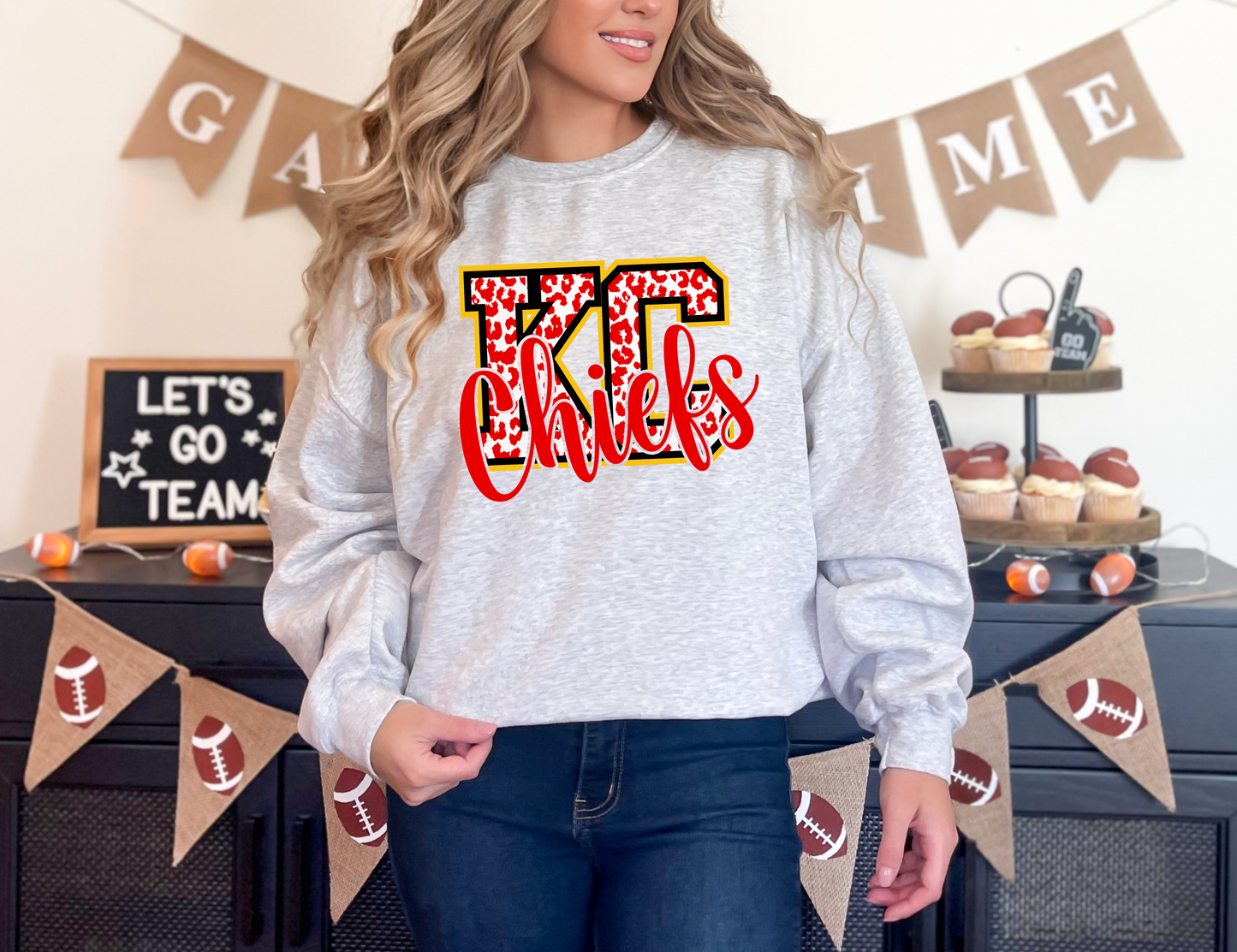 KC Leopard Sweatshirt