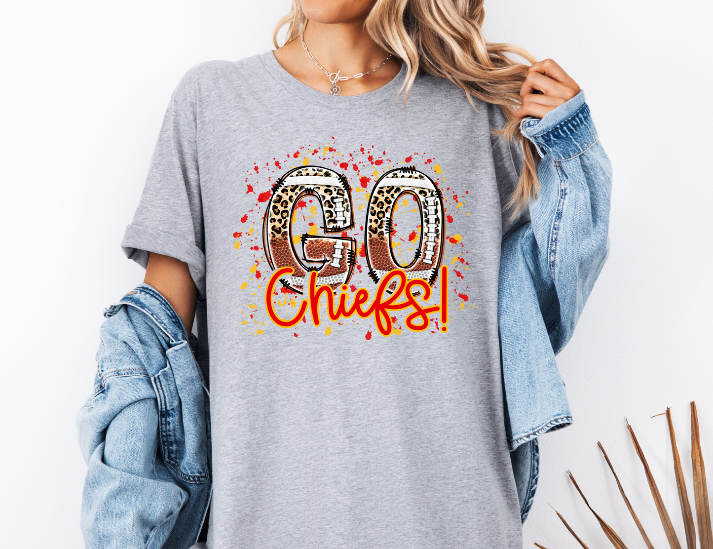 Go Chiefs Paint T-shirt