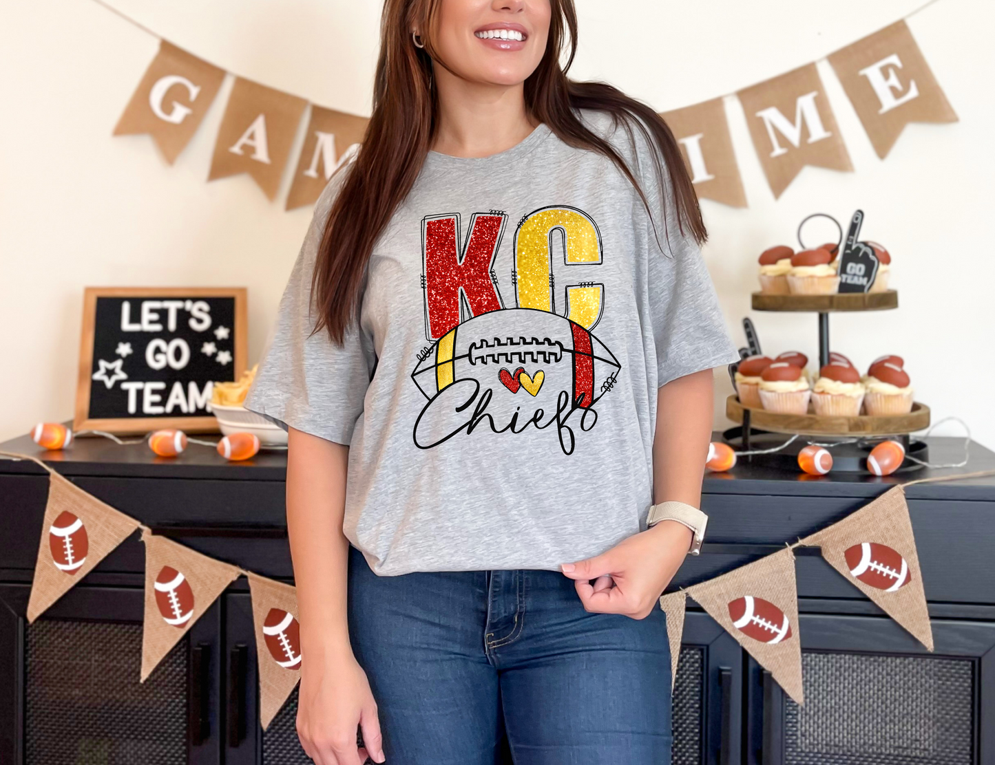 Glitter Chiefs T-shirt