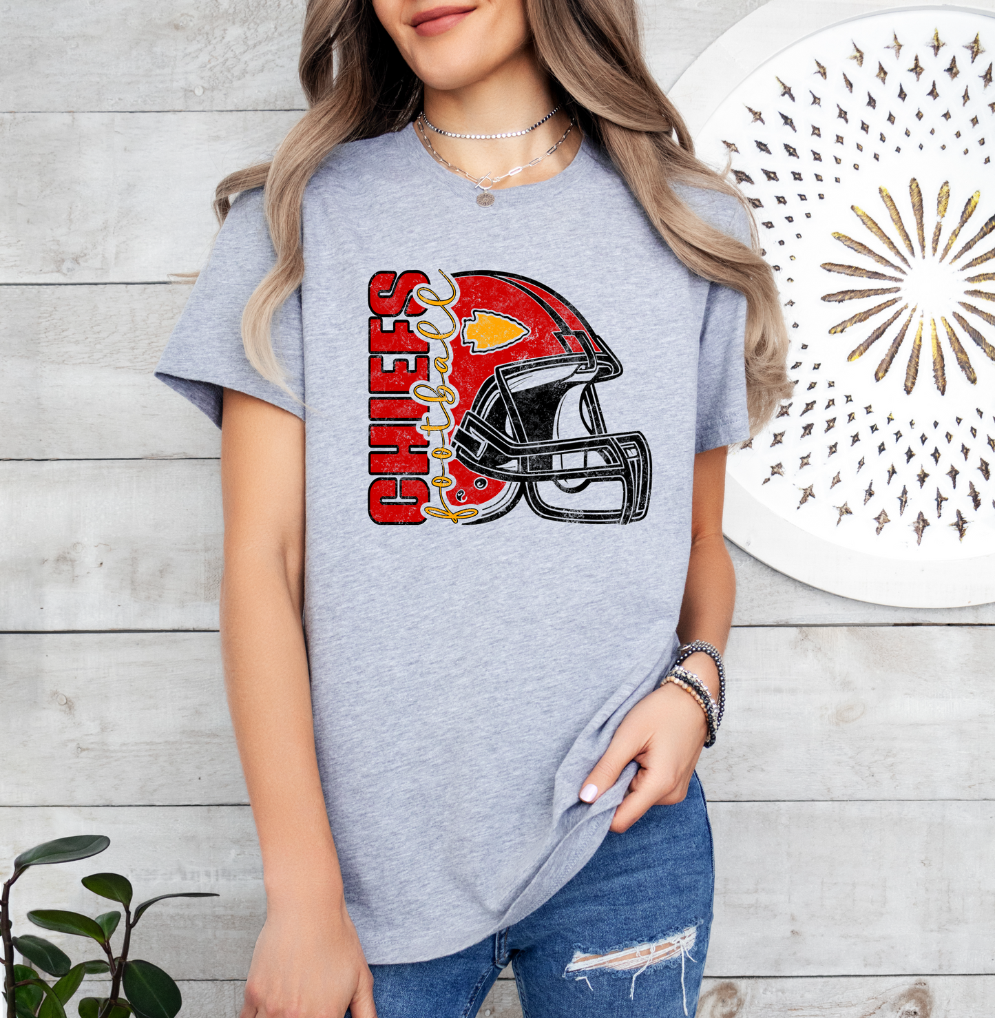 Chiefs Helmet T-shirt