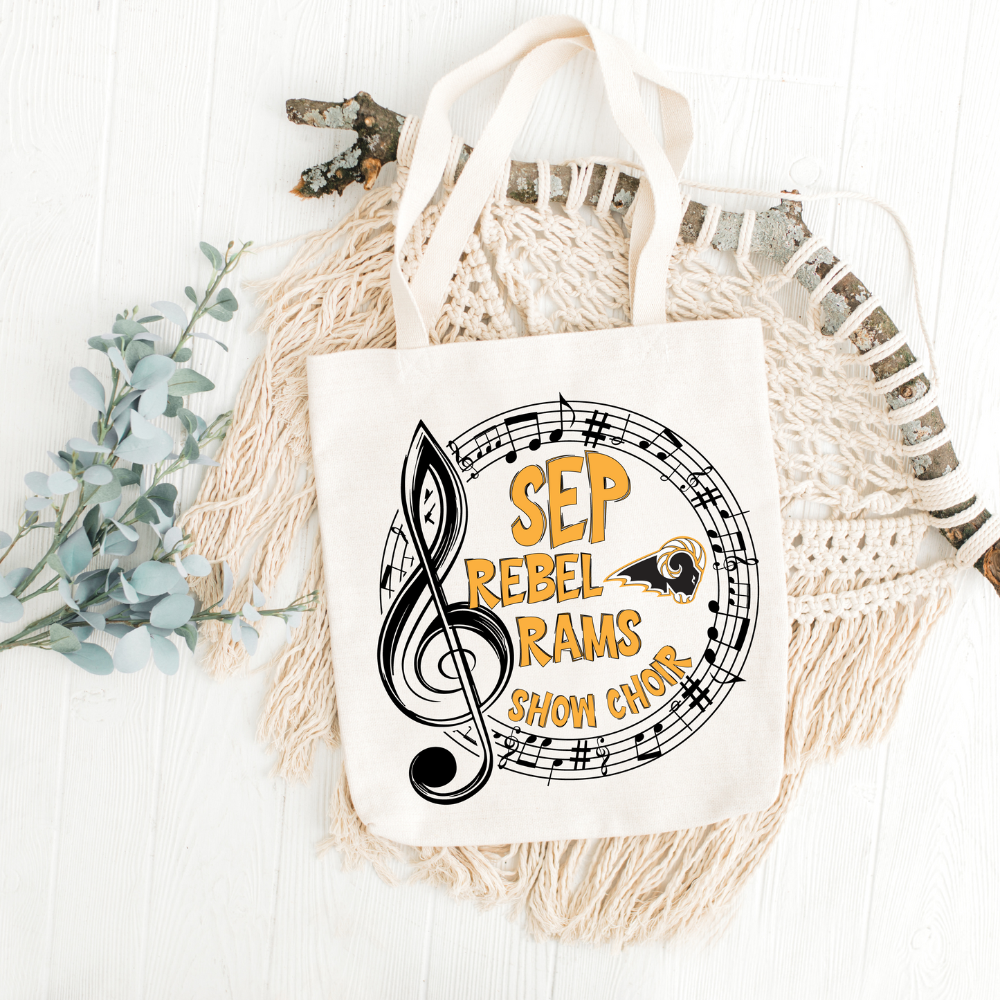 School Choir Tote Bags