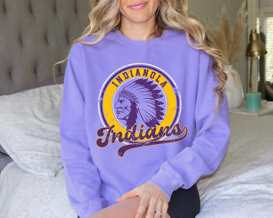 Throwback Indians Premium Sweatshirt