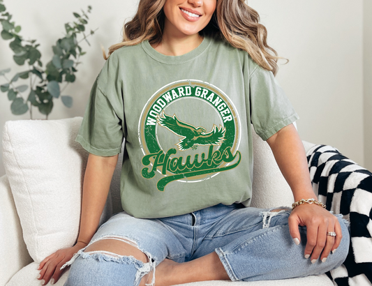 Throwback WG Hawks T-shirt