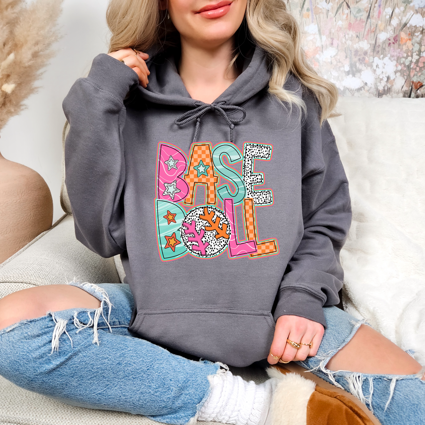 Bright Baseball Sweatshirt