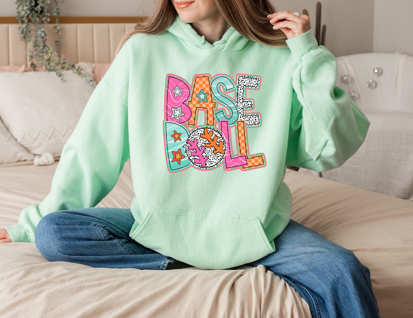 Bright Baseball Sweatshirt
