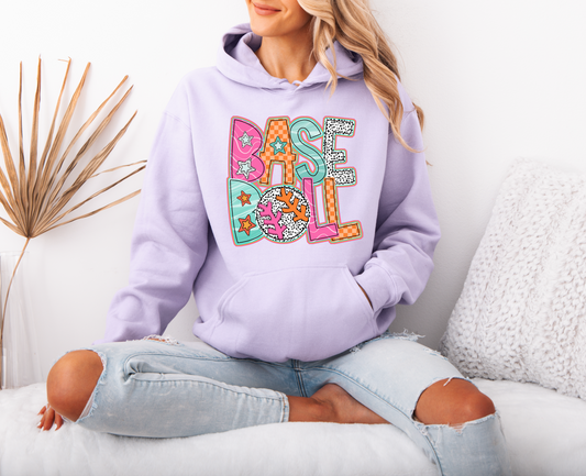 Bright Baseball Sweatshirt