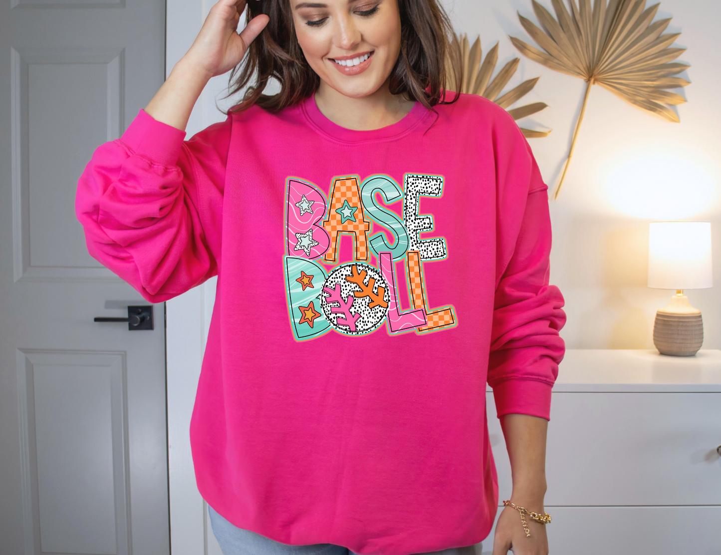 Bright Baseball Sweatshirt