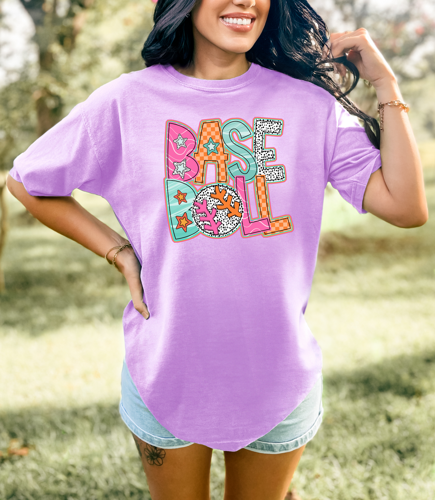 Bright Baseball T-shirt