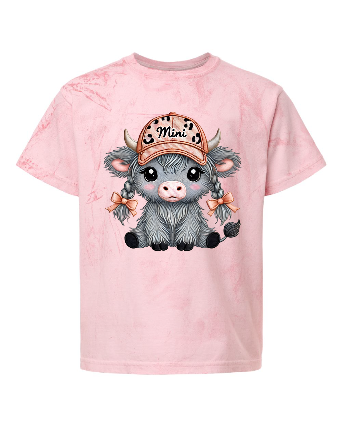 Highland Cow Mama & Mini T-shirts