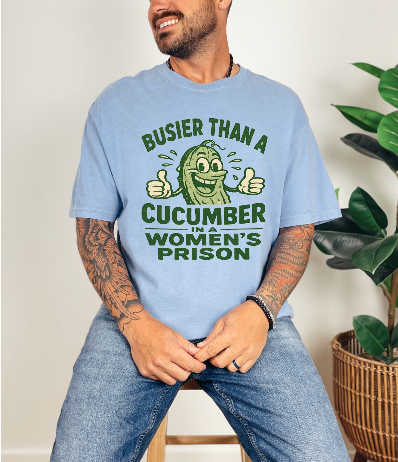 Busier Than a Cucumber T-shirt