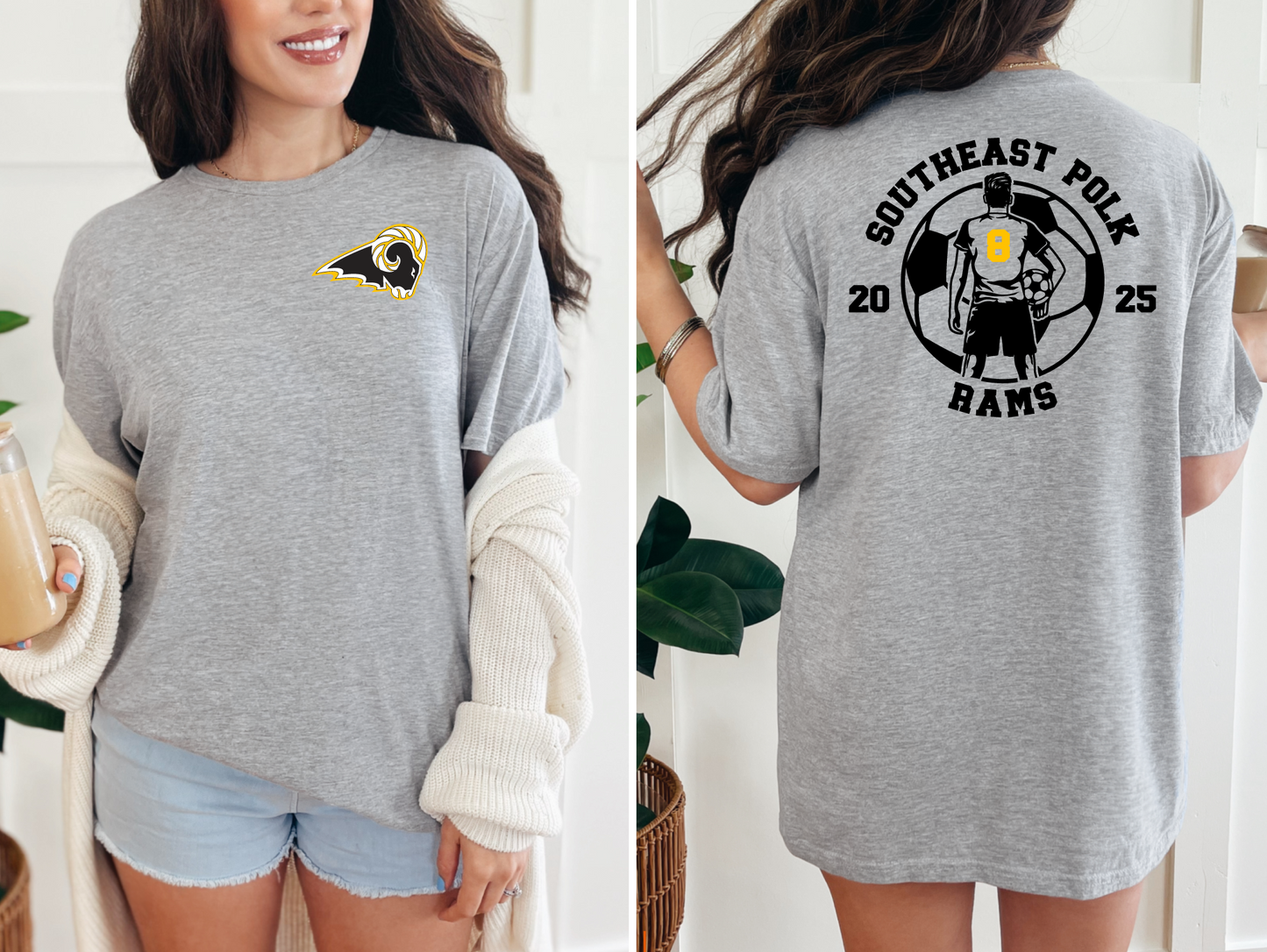 Customized SEP Boys or Girls Soccer T-shirt
