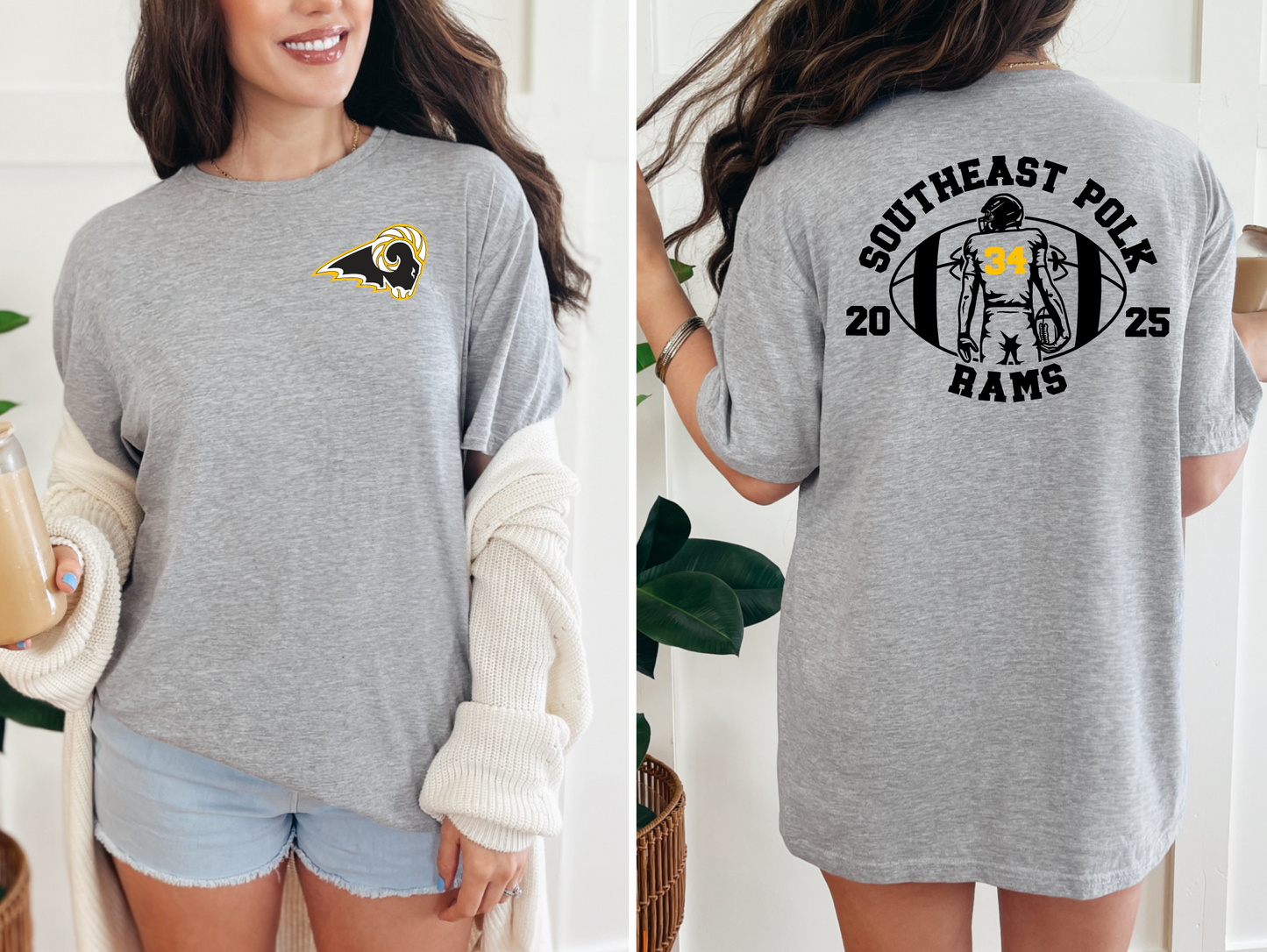 Customized SEP Football T-shirt
