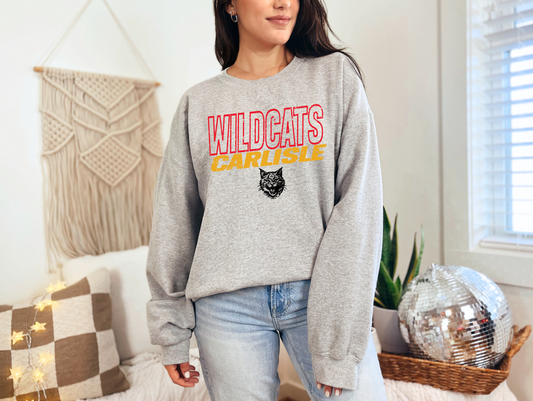 Carlisle Wildcats Outline Sweatshirt
