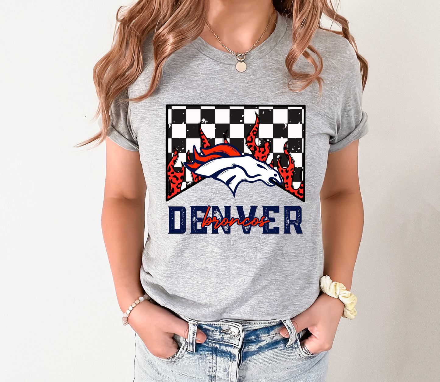 Broncos Flame T-shirt