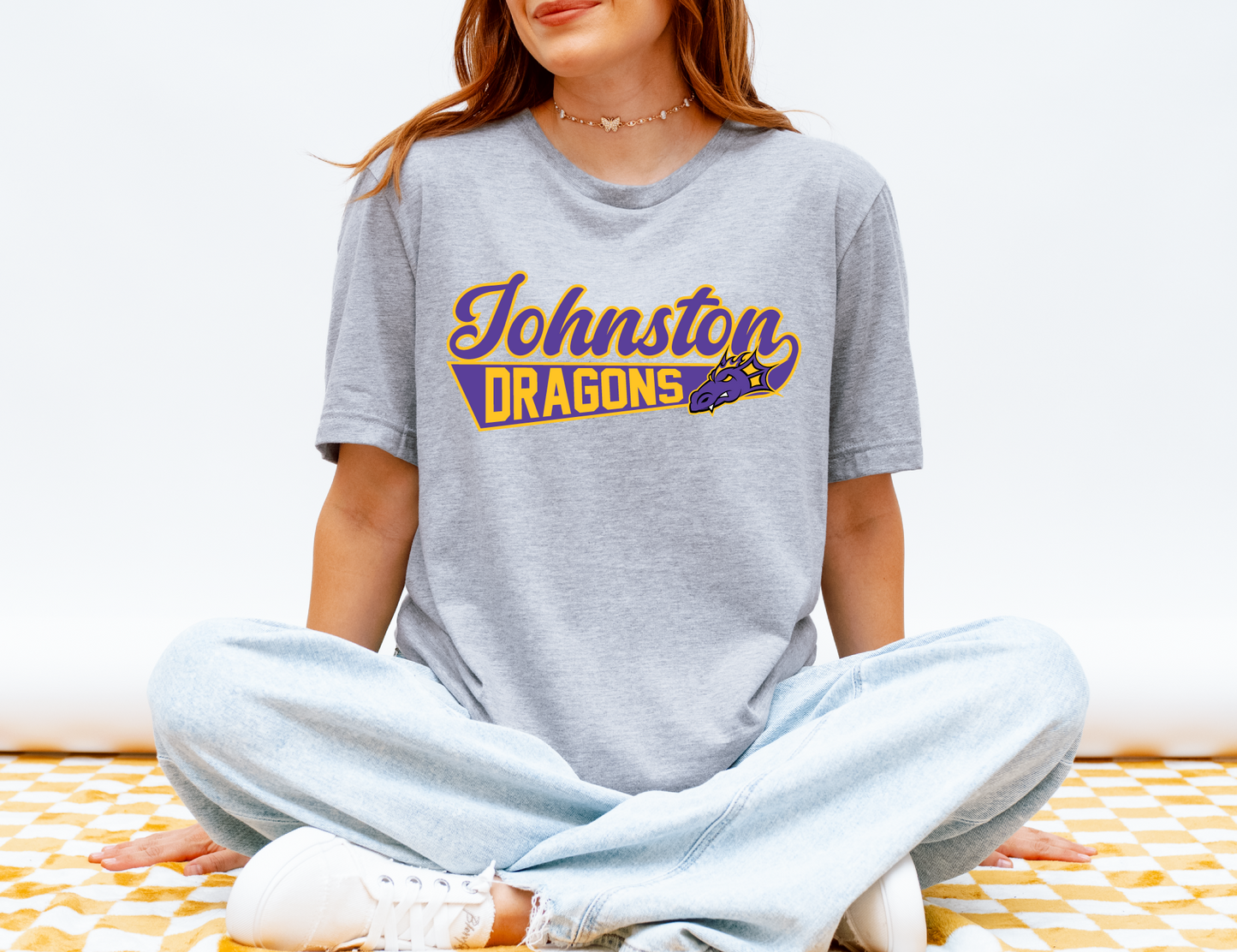 Retro Johnston Dragons T-Shirt