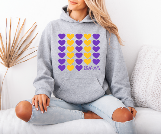 Johnston Dragons Heart Knit Sweatshirt