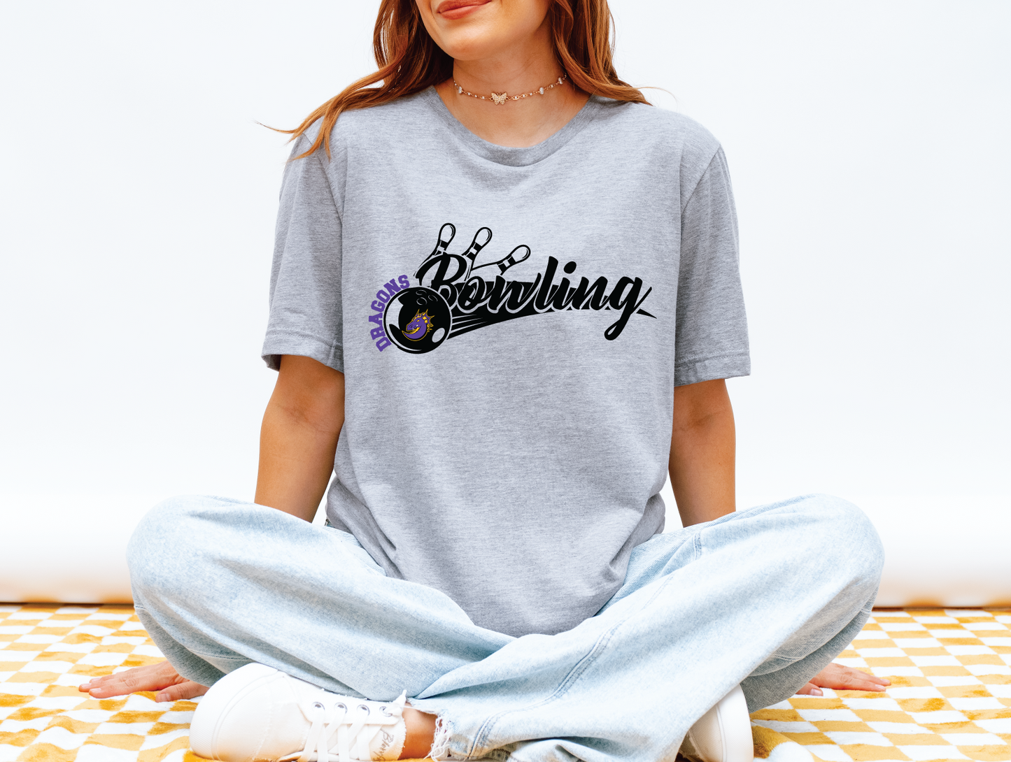 Johnston Dragons Bowling T-Shirt