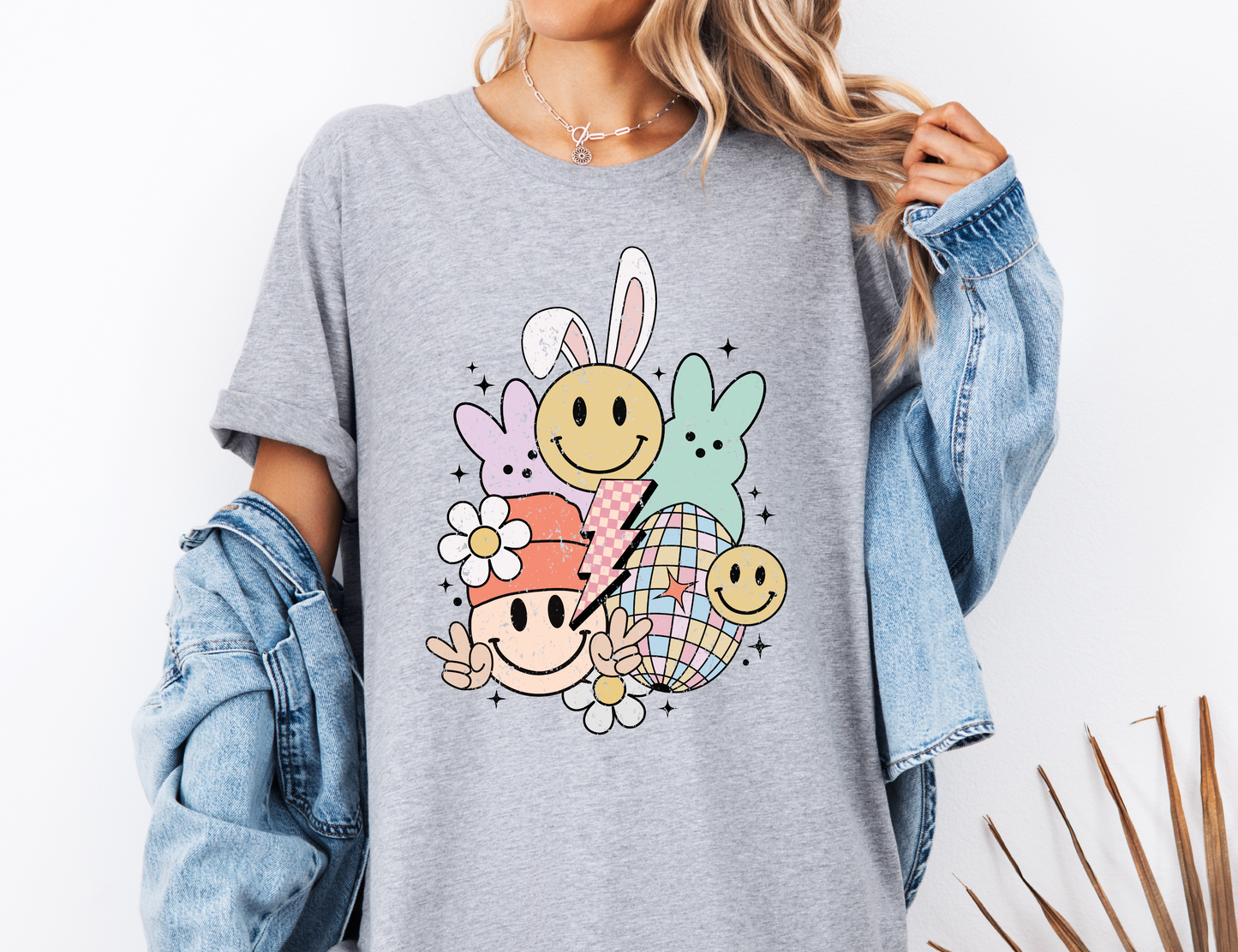 Groovy Easter Collage T-shirt