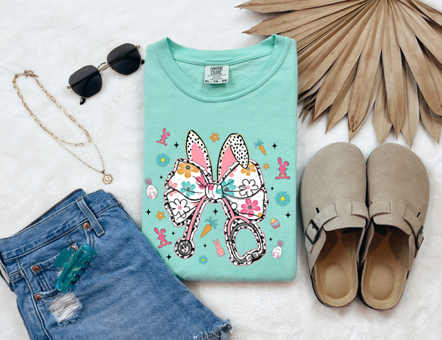 Easter Bunny Stethoscope T-shirt