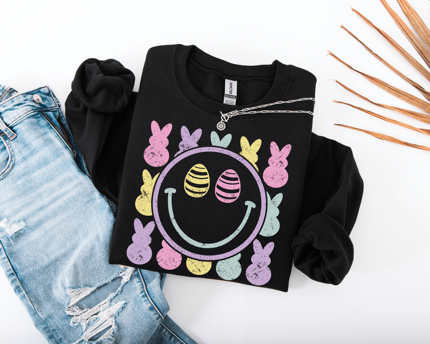 Peepin' Smiley Sweatshirt