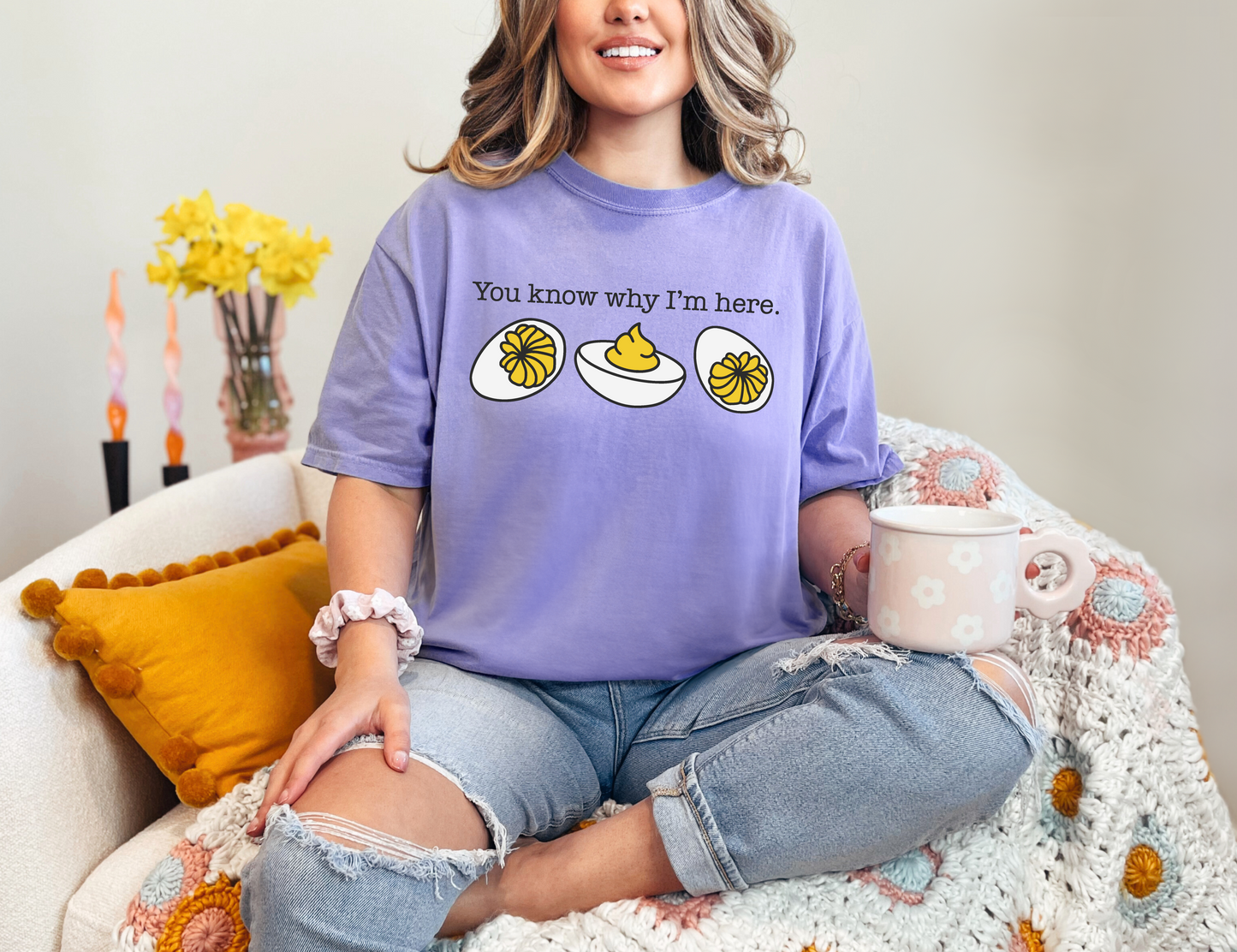 You Know Why I'm Here T-shirt