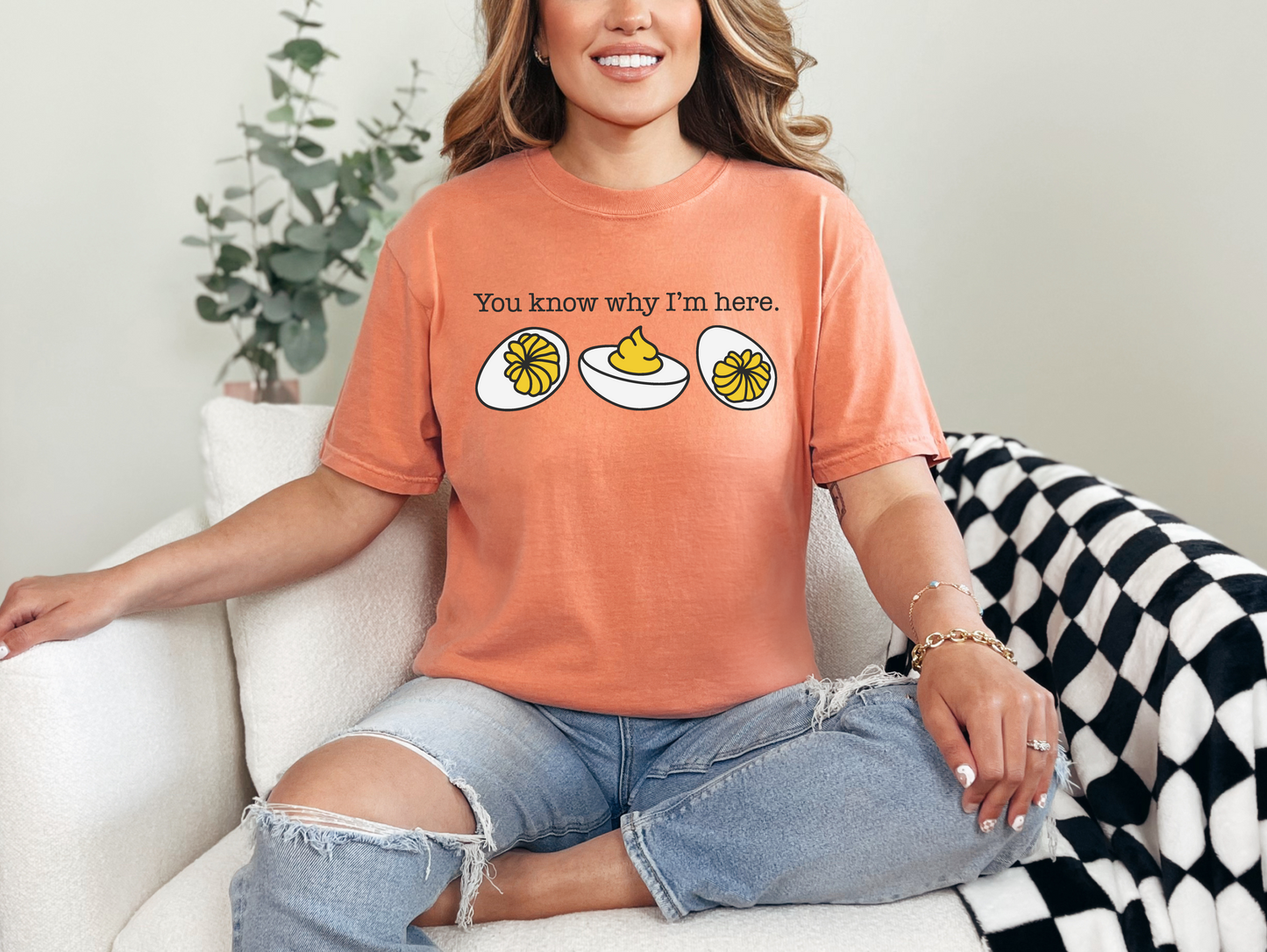 You Know Why I'm Here T-shirt