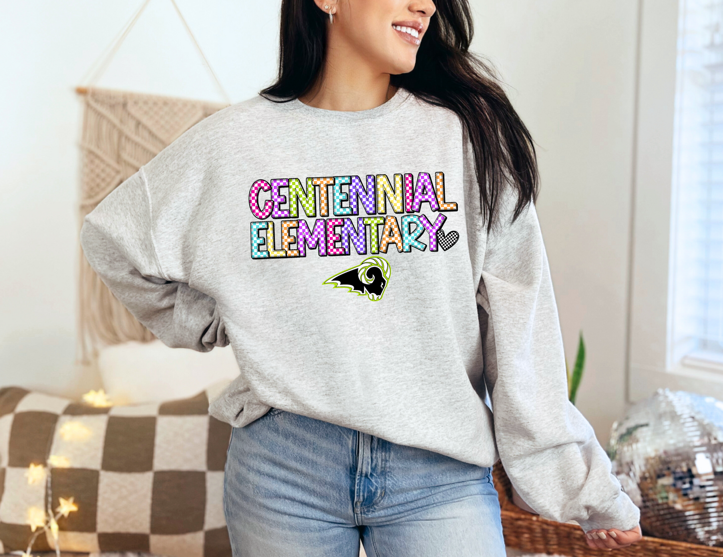 Bright Check SEP School Specific Sweatshirt