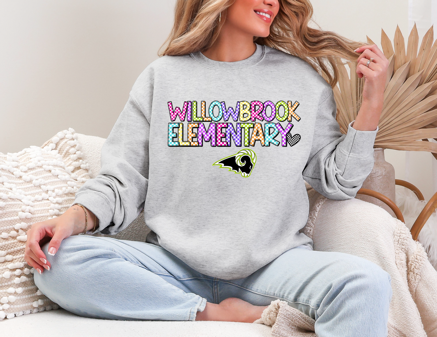 Bright Check SEP School Specific Sweatshirt