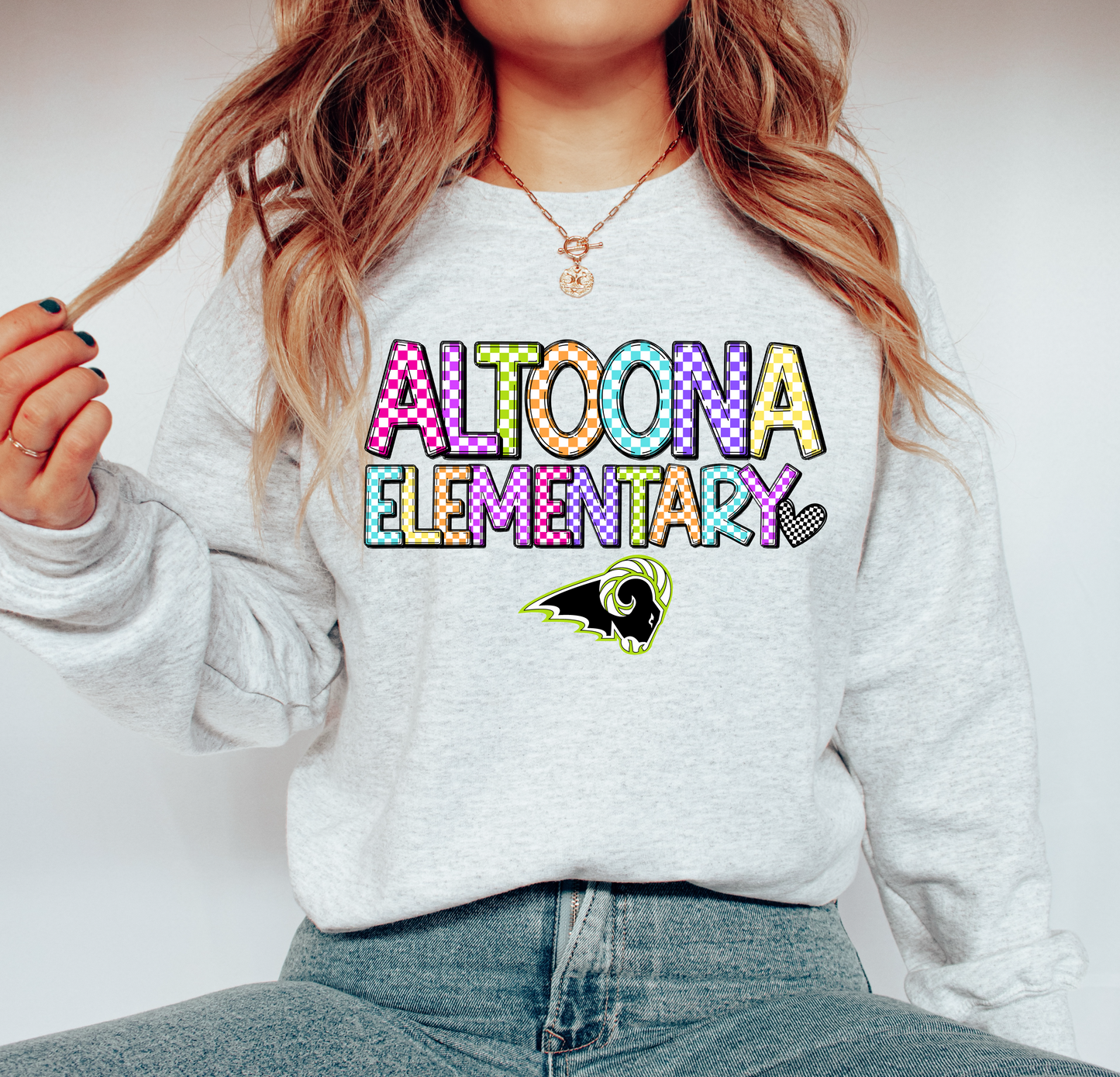 Bright Check SEP School Specific Sweatshirt